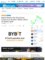 Bybit Marks the Exclusive Launch of Avalon Token (AVL) on Bybit Spot