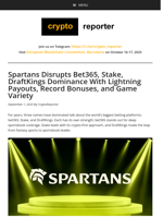 Spartans Takes On Betting’s Big Three With Speed and Rewards