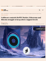 Coldware controls DePIN Market, Ethereum and Bitcoin struggle to keep above support levels - AMBCrypto