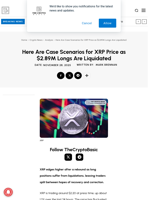 Here Are Case Scenarios for XRP Price as $2.89M Longs Are Liquidated