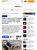 Robert Kiyosaki Frames Silver’s Possible $200 Level Within His 2026 Outlook – Bitcoin News