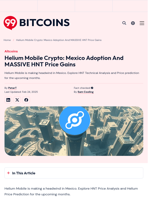 Helium Mobile Crypto Positioning Ahead of Massive HNT Gains
