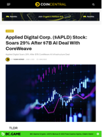 Applied Digital Corp. ($APLD) Stock: Soars 29% After $7B AI Deal With CoreWeave