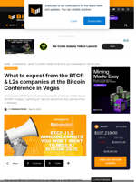 What To Expect From BTCfi & L2s Companies At Bitcoin 2025