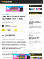 Expert Warns of Critical, Ongoing Supply Chain Attack on Axios