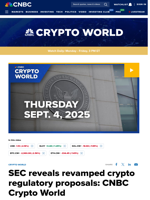 SEC reveals revamped crypto regulatory proposals: CNBC Crypto World