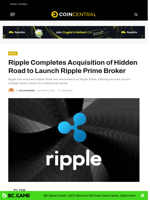 Ripple Completes Acquisition of Road to Launch Ripple Prime