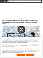 XRP Price Today: XRP Double Bottom Reversal Hints at Massive Repricing as White House Predicts Trillions in Crypto - Brave New Coin