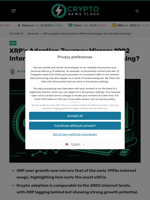 XRP’s Adoption Journey Mirrors 1992 Internet Surge—Mass Growth Incoming? - Crypto News Flash