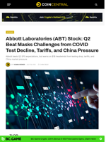 Abbott Laboratories (ABT) Stock: Q2 Beat Masks Challenges from COVID Test Decline, Tariffs, and China Pressure