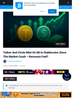 Tether And Circle Mint $4.5B In Stablecoins Since The Market Crash – Recovery Fuel? | Bitcoinist.com