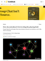 How decentralized AI is leveling the playing field