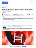 HBAR ETF Sparks Surge, But Weak Demand Threatens Rally