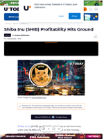 Shiba Inu (SHIB) Profitability Hits Ground