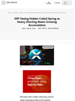 XRP Seeing Hidden Coiled Spring as Heavy Shorting Meets Growing Accumulation