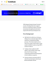 XRP Price News: Slides 6% as Bearish Bitcoin Sentiment Weighs Down Ripple-Linked Token