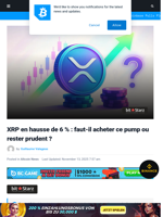 XRP en hausse de 6 % : faut-il acheter ce pump ou rester prudent ? | Bitcoinist.com
