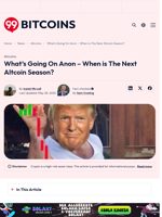 What's Going On Anon - When is The Next Altcoin Season? - 99Bitcoins