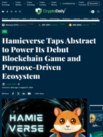 Hamieverse Taps Abstract to Power Its Debut Blockchain Game and Purpose-Driven Ecosystem - Crypto Daily