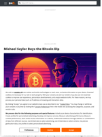 Michael Saylor Buys the Bitcoin Dip - Brave New Coin