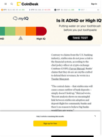 Are Stablecoins Really a Risk to Bank Deposits? Coinbase Policy Chief Says 'No'