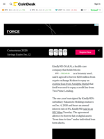 KindlyMD Turns to Kraken as Fourth Provider for BTC-Backed $210M Loan at 8%