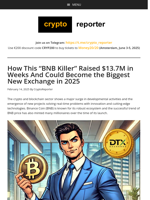 How This “BNB Killer” Raised $13.7M in Weeks And Could Become the Biggest New Exchange in 2025