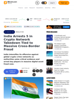 India Arrests 5 in Crypto Network Takedown Tied to Massive Cross-Border Fraud – Bitcoin News