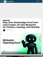 Why Zero Knowledge Proof Isn’t Just Crypto, It’s the Blueprint for Finance, Gaming, and Identity - TechBullion