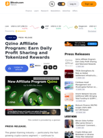 Qzino Affiliate Program: Earn Daily Profit Sharing and Tokenized Rewards – Press release Bitcoin News