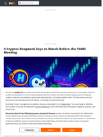 Deepseek's 4 Best Crypto to Buy Ahead of the FOMC Meeting