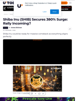 Shiba Inu (SHIB) Secures 380% Surge: Rally Incoming?