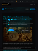 HyperEVM Launches on Wormhole, Enhancing Blockchain Interoperability - Blockchain.News
