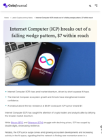 Internet Computer (ICP) breaks out of a falling wedge pattern, $7 within reach - CoinJournal