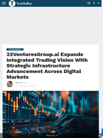 22VenturesGroup.ai Expands Integrated Trading Vision With Strategic Infrastructure Advancement Across Digital Markets - TechBullion