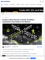 Are Billion-Dollar Crypto Liquidations Becoming the New Normal?