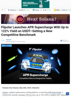 Flipster Launches APR Supercharge With Up to 122% Yield on USDT—Setting a New Competitive Benchmark - TheNewsCrypto