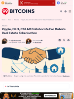 Dubai's Real Estate Tokenisation: Ripple, DLD, and Ctrl Alt Collab