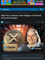 XRP Price Outlook After Ripple CTO David Schwartz Resigns
