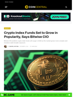 Crypto Index Funds Set to Grow in Popularity, Says Bitwise CIO - CoinCentral