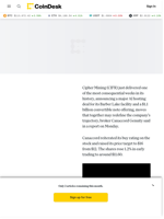 Cipher (CIFR) Is the Latest Bitcoin (BTC) Miner to Pivot to AI; Price Target Hiked to $16: Canaccord