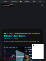 WLD Tests Critical Support as Technical Indicators Turn Bearish - Blockchain.News