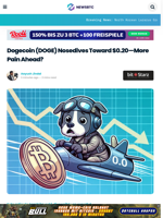 Dogecoin (DOGE) Nosedives Toward $0.20—More Pain Ahead?