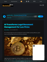 AI Transforms Legal Document Management for Law Firms - Blockchain.News