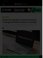 Interactive Brokers Launches Crypto Trading for Retail Investors in Europe - CoinCentral