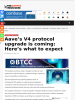 Aave’s V4 protocol upgrade is coming: Here’s what to expect - The Crypto News Wire