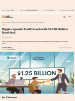Ripple completes acquisition of Hidden Road in a $1.25 billion deal