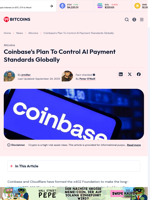 Coinbase’s Plan To Control AI Payment Standards Globally - 99Bitcoins