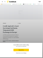 French Custody Bank CACEIS Backs Tokenized SME Exchange in Europe