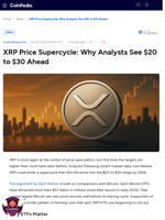 XRP Price Supercycle: Why Analysts See $20 to $30 Ahead